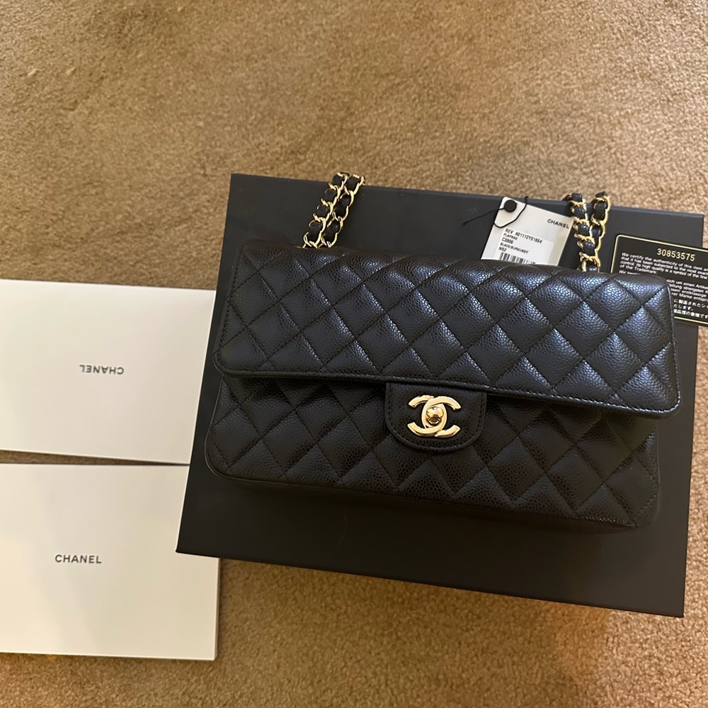 COPY - Chanel Classic Medium double flap bag in excellent condition.Price Final